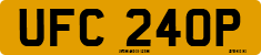 License plate of the United Kingdom, 1963 year system