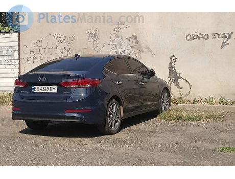 BE 4369 EM, Hyundai Avante