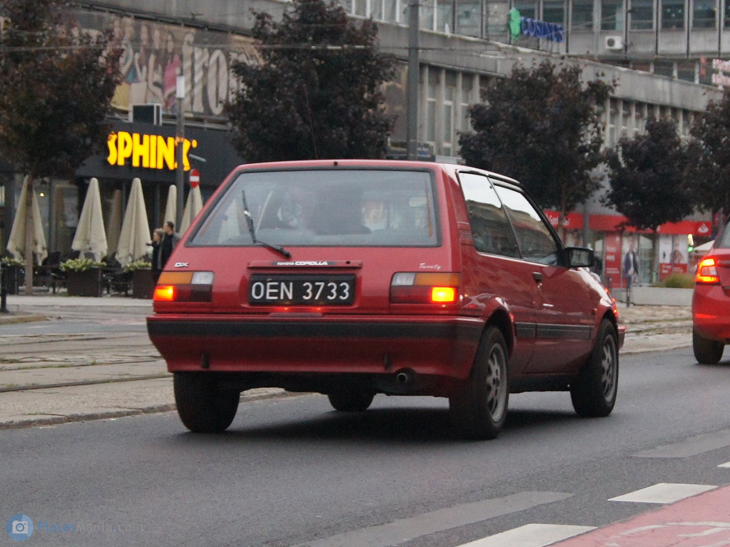 OEN 3733, Toyota Corolla 5th gen (FX) 3-door Hatch (E80), 1983–1988