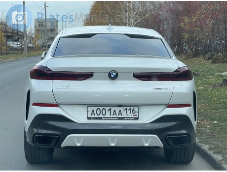 а001аа116, BMW X6