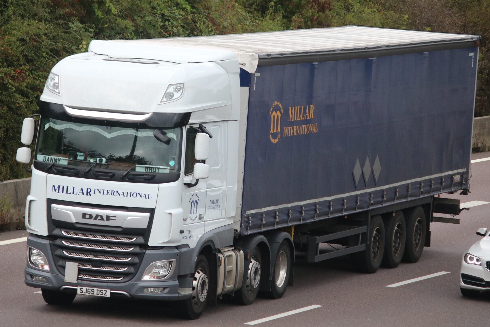 SJ69DSZ, DAF XF 4th gen, facelift, 2017–