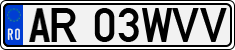 License plate of Romania, Regular plates