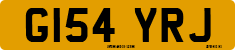 License plate of the United Kingdom, 1983 year system