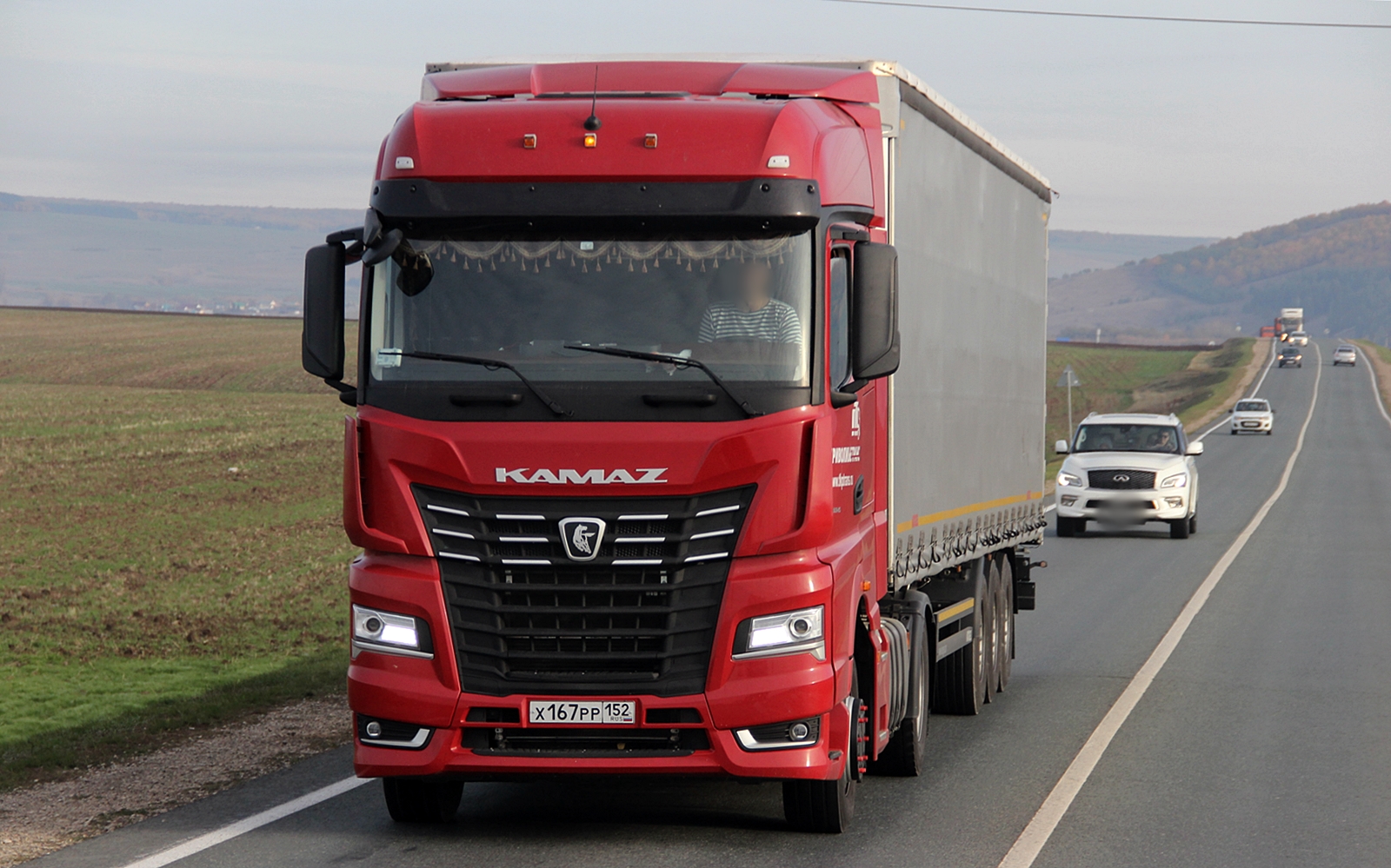 х 167 рр 152, KamAZ 5490 54901, 2017–