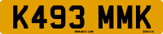 License plate of the United Kingdom, 1983 year system