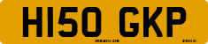 License plate of the United Kingdom, 1983 year system