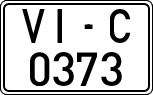 License plates of Spain, 1971 year series