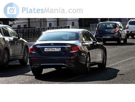 н001рк174, Mercedes-Benz E-Klasse