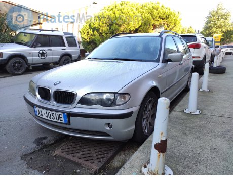 AA 403 UE, BMW 3 Series