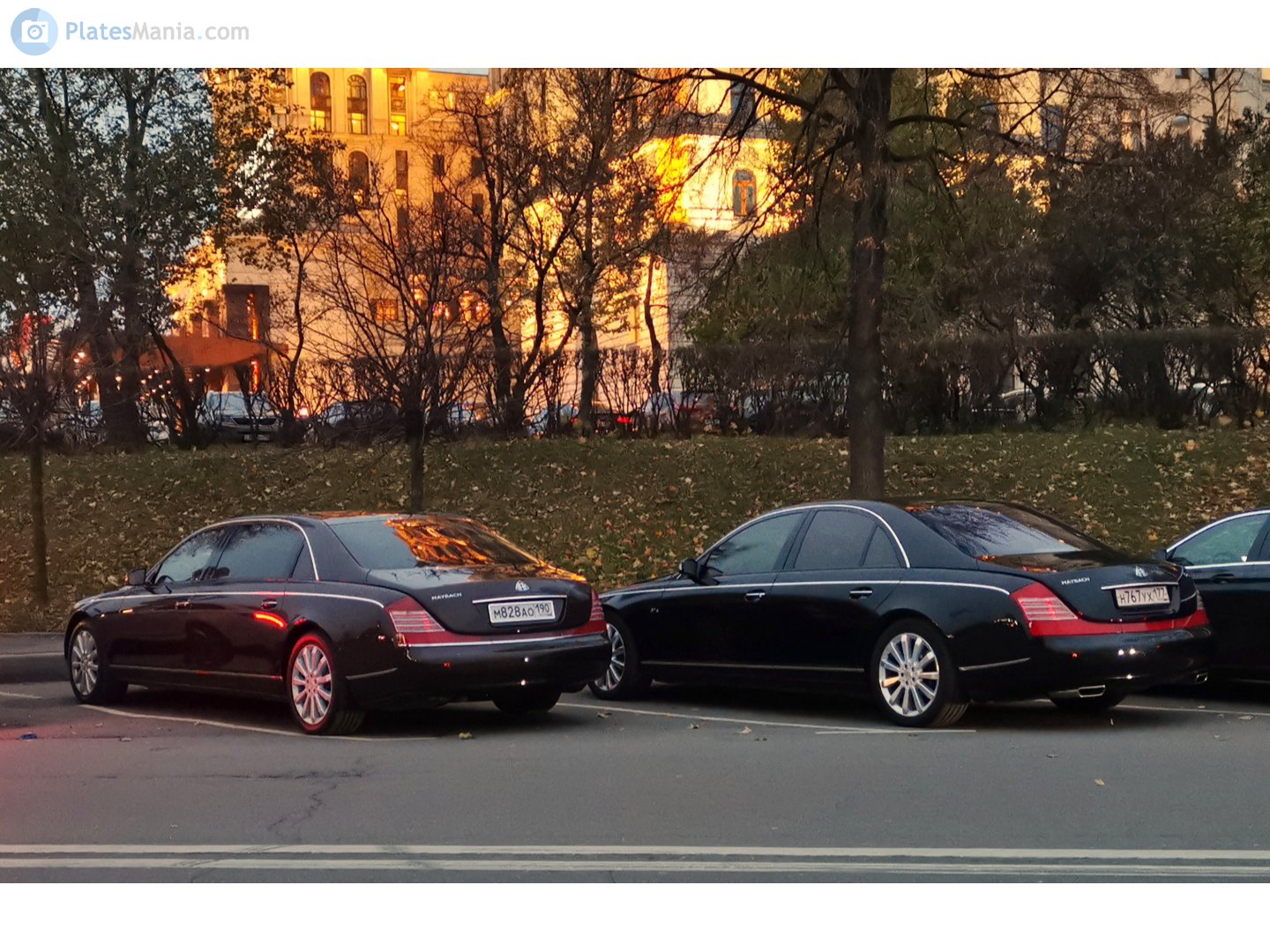 м 828 ао 190, Maybach 62 1st gen (V240), 2002–2012