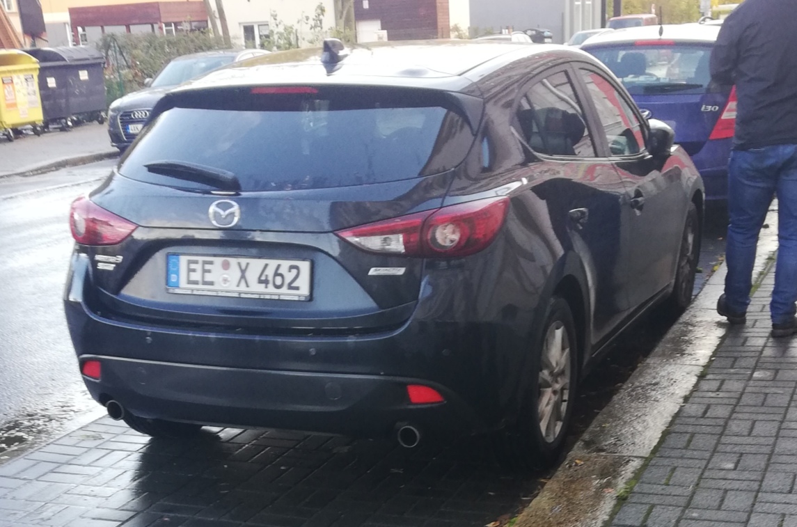 EE X 462, Mazda 3 3rd gen Hatch (BN), 2013–2018