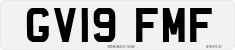 License plate of the United Kingdom, 2001 year system