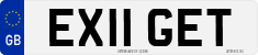 License plate of the United Kingdom, 2001 year system