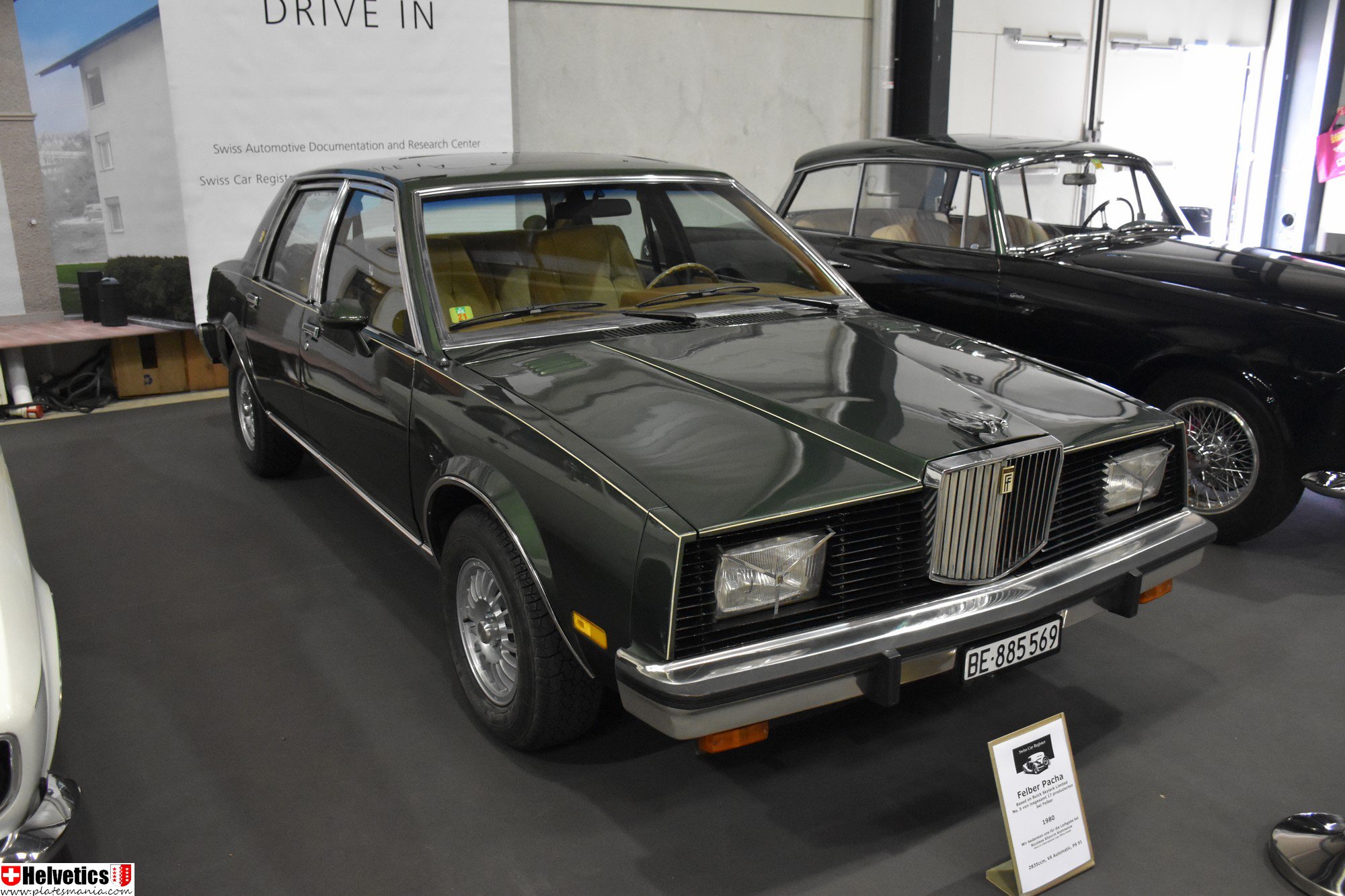 BE 885569, Buick Skylark Felber Pasha Sedan, 1980–1985