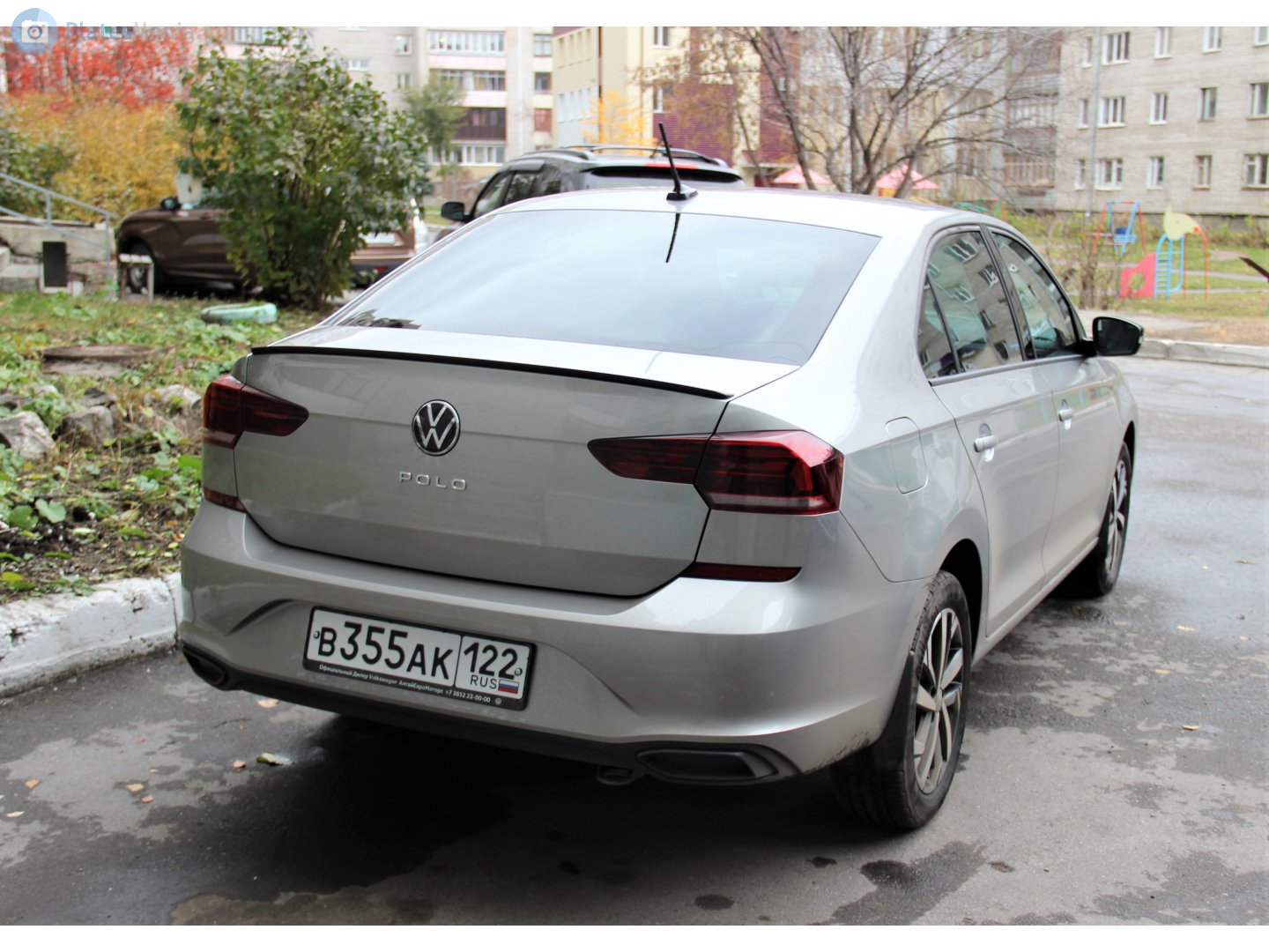 в 355 ак 122, Volkswagen Polo 6th gen Liftback (CK; CIS-market), 2020–2022