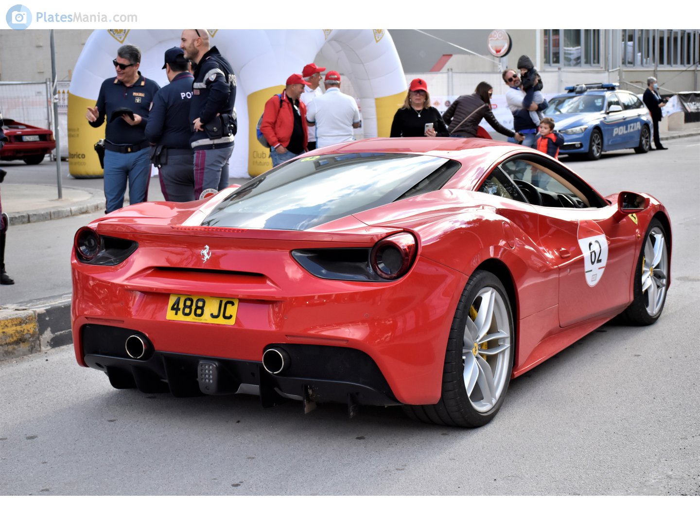 488JC, Ferrari 488 1st gen (GTB) Berlinetta (F142M), 2015–2019