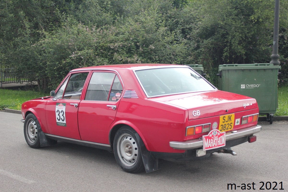 SJK382S, Alfa Romeo Alfetta 1st gen Berlina (116), 1972–1984