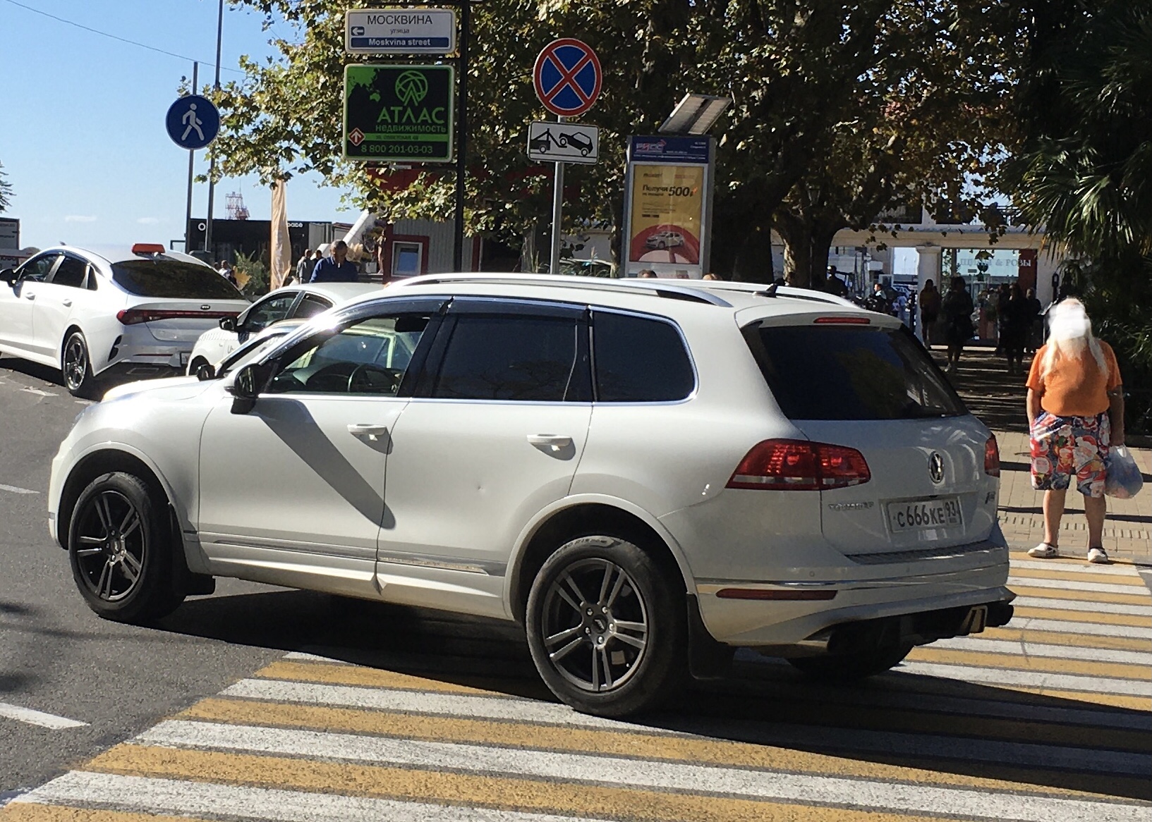 с 666 ке 93, Volkswagen Touareg 2nd gen (7P), 2010–2018