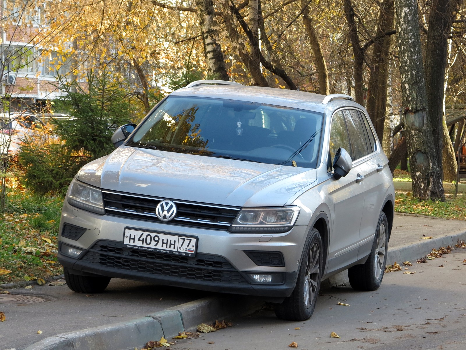 н 409 нн 77, Volkswagen Tiguan 2nd gen (AD/AX/Allspace/L), 2016–2021