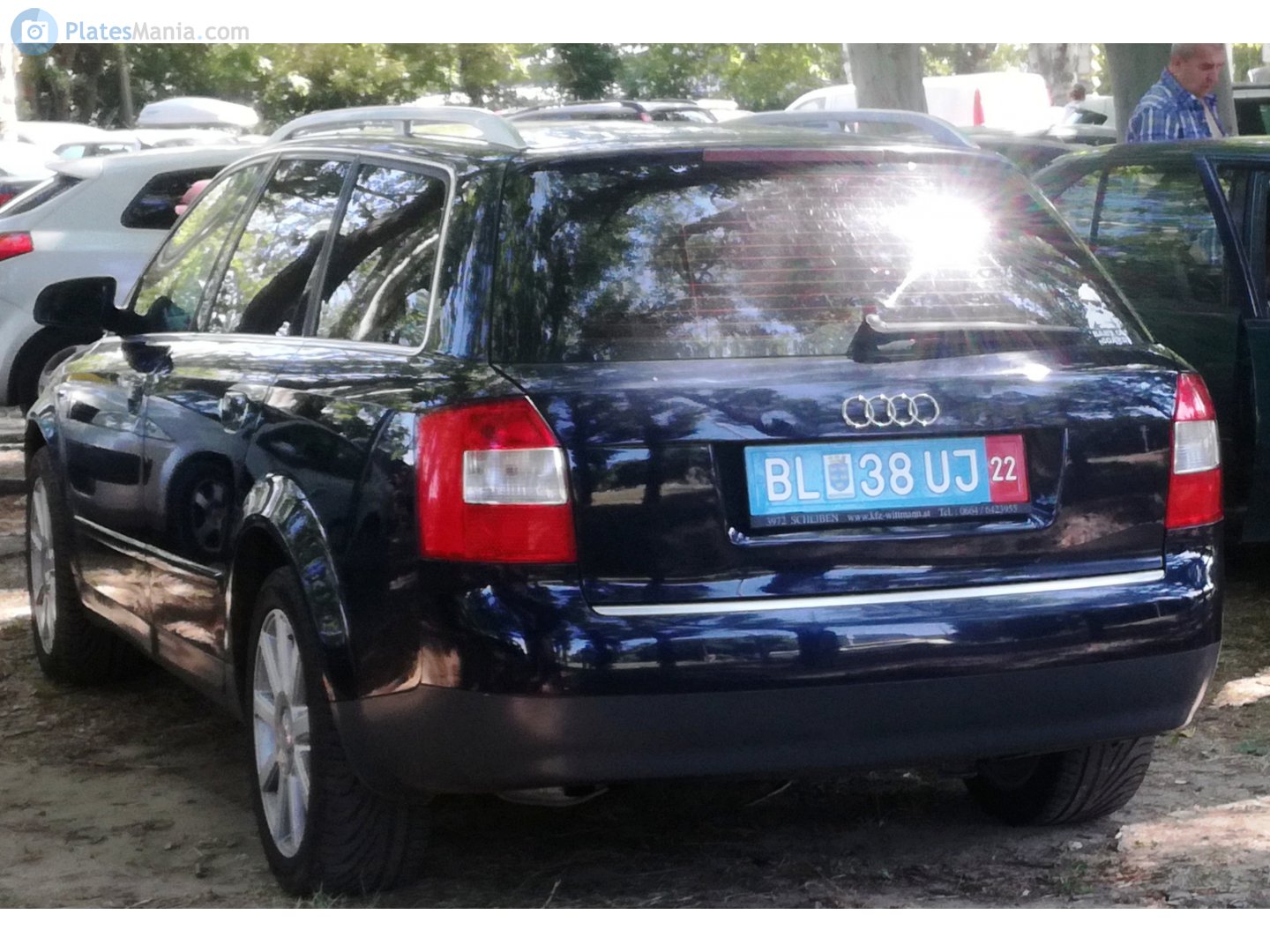 BL 38 UJ, Audi A4 2nd gen Sedan (B6/8E2), 2000–2004