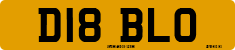 License plate of the United Kingdom, 1983 year system