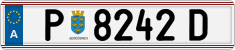 License plate of Austria, Regular plates