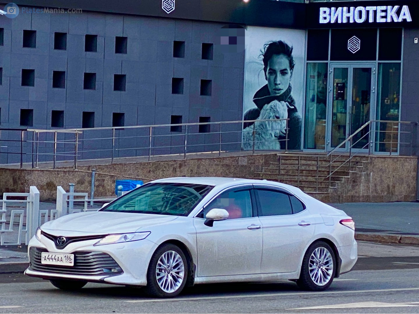 а 444 аа 186, Toyota Camry 8th gen (XV70), 2017–