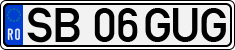 License plate of Romania, Regular plates