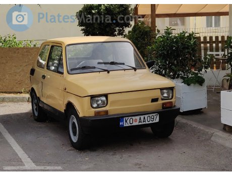 KO AA097, Polski Fiat 126p