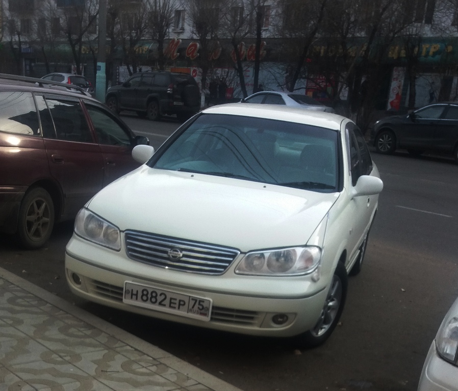 н 882 ер 75, Nissan Bluebird Sylphy 1st gen (G10), 2000–2005