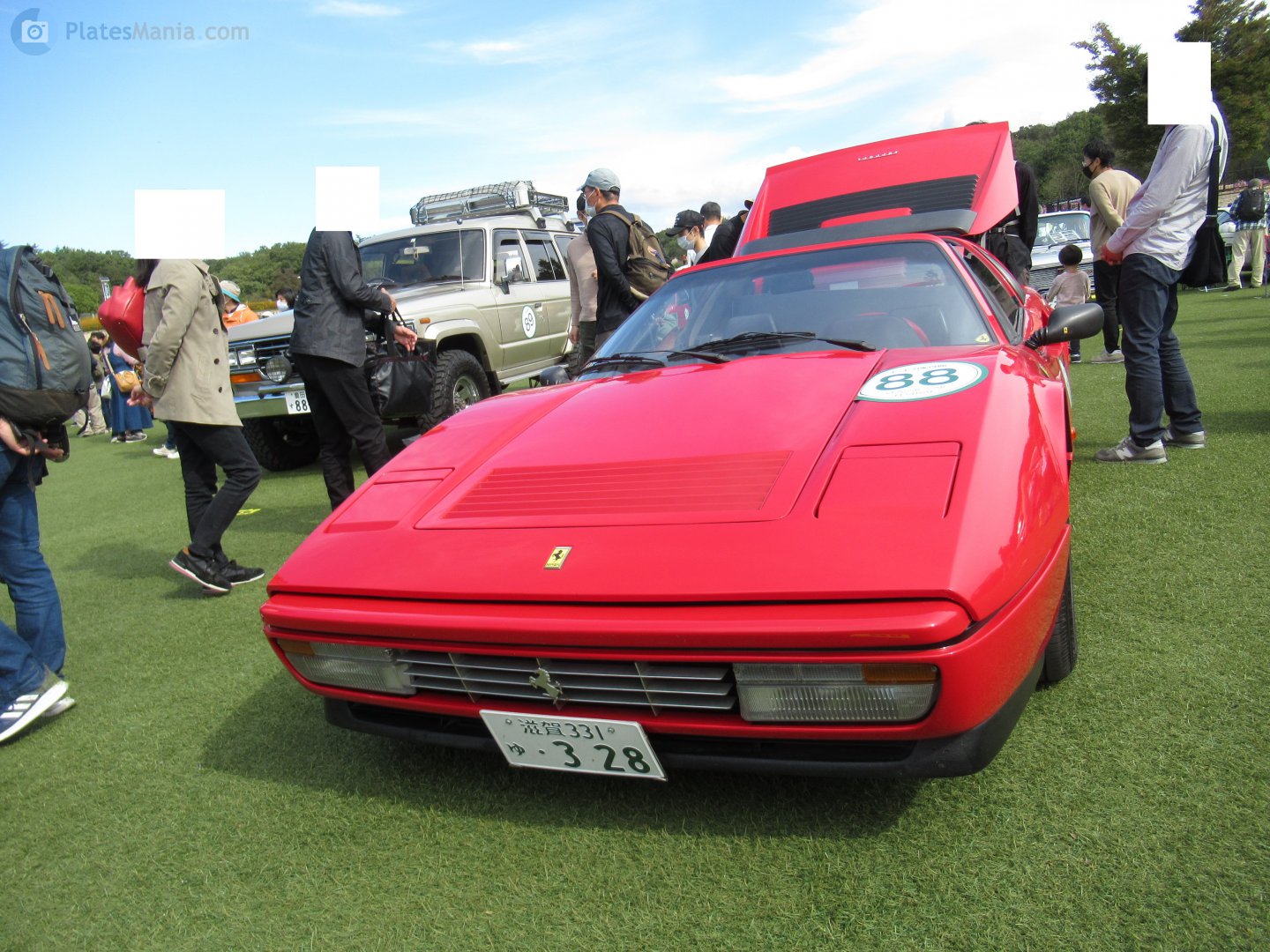 滋賀 331 ゆ 328, Ferrari 328 1st gen (GTS) Targa (F106), 1985–1989