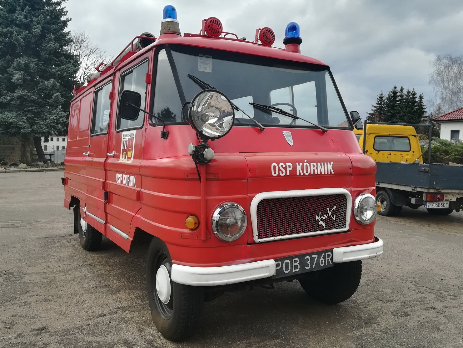 POB 376R, FSC Lublin Żuk Fire Van (A14/A15), 1967–1973