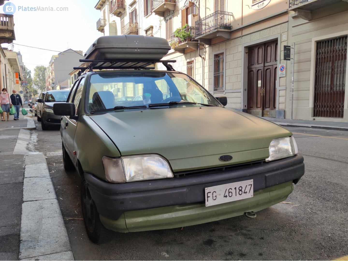 FG 461847, Ford Fiesta 3rd gen (Classic) 5-door Hatch (FBJ; BE13), 1989–1997