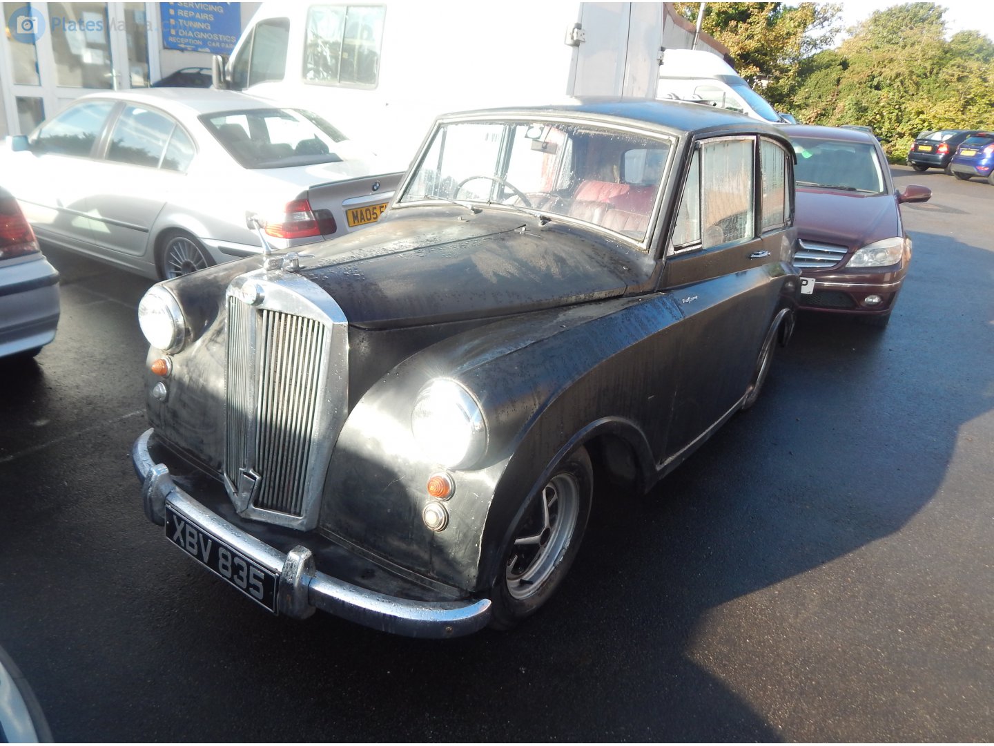 XBV835, Triumph Mayflower 