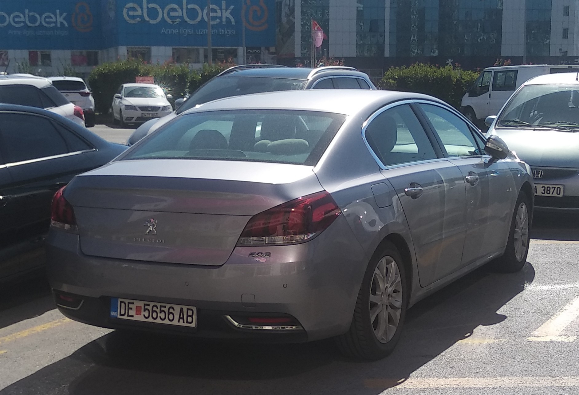 DE 5656 AB, Peugeot 508 1st gen Sedan (W23), facelift, 2014–2018