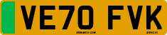 License plate of the United Kingdom, 2001 year system
