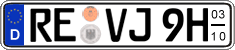German license plate, Seasonal plates (Oldtimers)