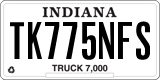 Indiana, TK123ABC (Truck)