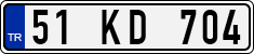 License plate of Turkey, Regular plates