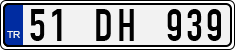 License plate of Turkey, Regular plates