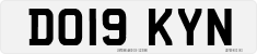 License plate of the United Kingdom, 2001 year system