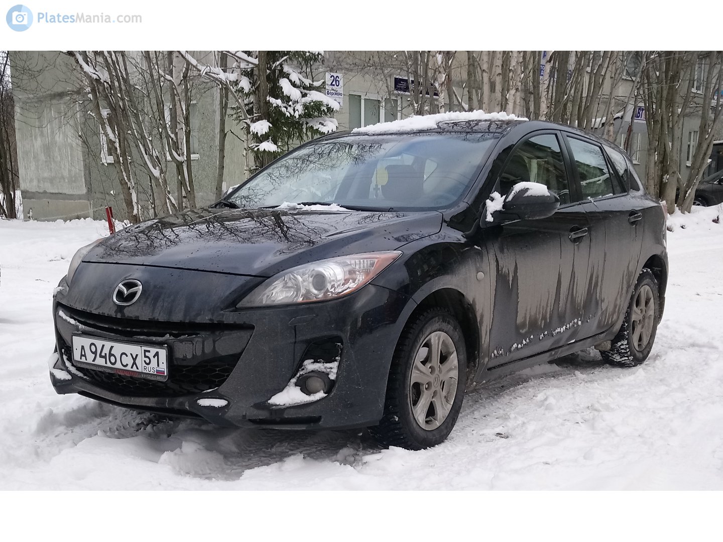 а 946 сх 51, Mazda 3 2nd gen Hatch (BL), 2009–2013