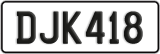 License plate of New Zealand, ABC1(23)