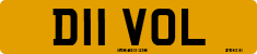 License plate of the United Kingdom, 1983 year system