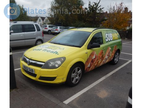 UG02 SUB, Vauxhall Astra