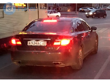 а934ас, Lexus LS
