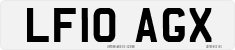 License plate of the United Kingdom, 2001 year system