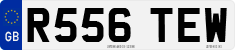 License plate of the United Kingdom, 1983 year system