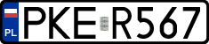 License plates of Poland, Regular car plates
