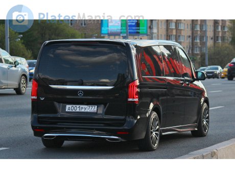 а001ру777, Mercedes-Benz V-Klasse